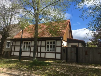 Vorderansicht des Ferienhaus Landlaune in Neulewin
