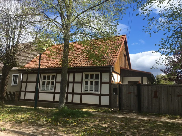 Vorderansicht des Ferienhaus Landlaune in Neulewin