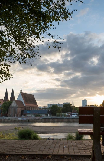 Blick auf Frankfurt (Oder)