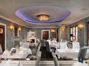 Kaminzimmer im Restaurant