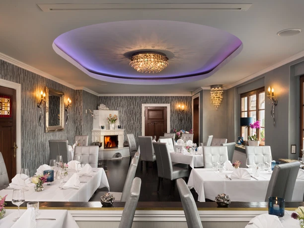 Kaminzimmer im Restaurant