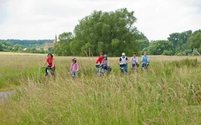 Auf dem Königin-Luise-Radweg