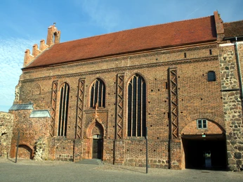 Blick auf die Burgkapelle