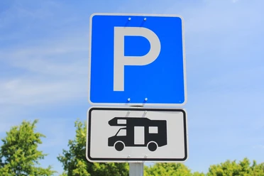 Parkplatz für Reisemobile