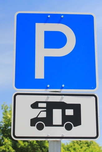 Parkplatz für Reisemobile