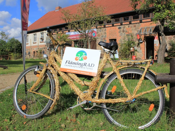 Fahrradverleih im Naturparkzentrum Hoher Fläming