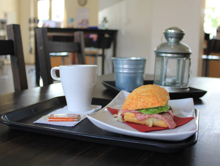 Bistro im Fläming-Bahnhof