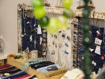 Blick ins Modeatelier