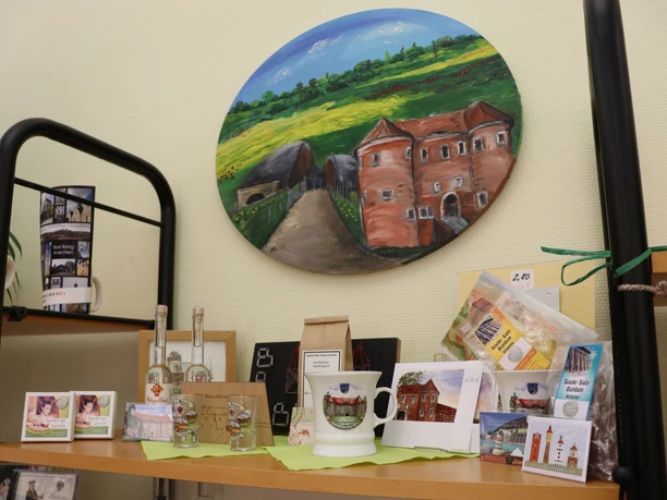 Regionale Produkte in der Touristinformation Bad Belzig