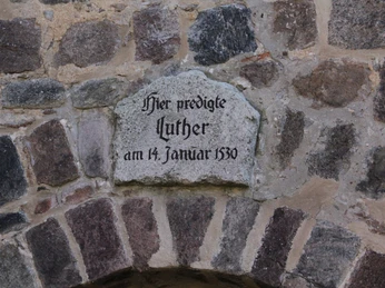 Luther predigte am 14. Januar 1530 in Bad Belzig