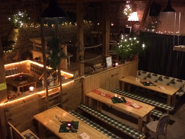 Gemütliches Ambiente in der Tenne