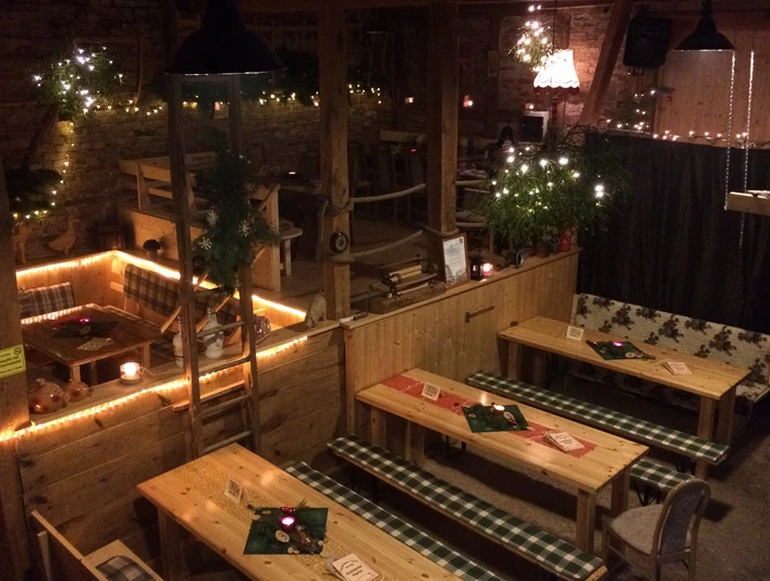 Gemütliches Ambiente in der Tenne