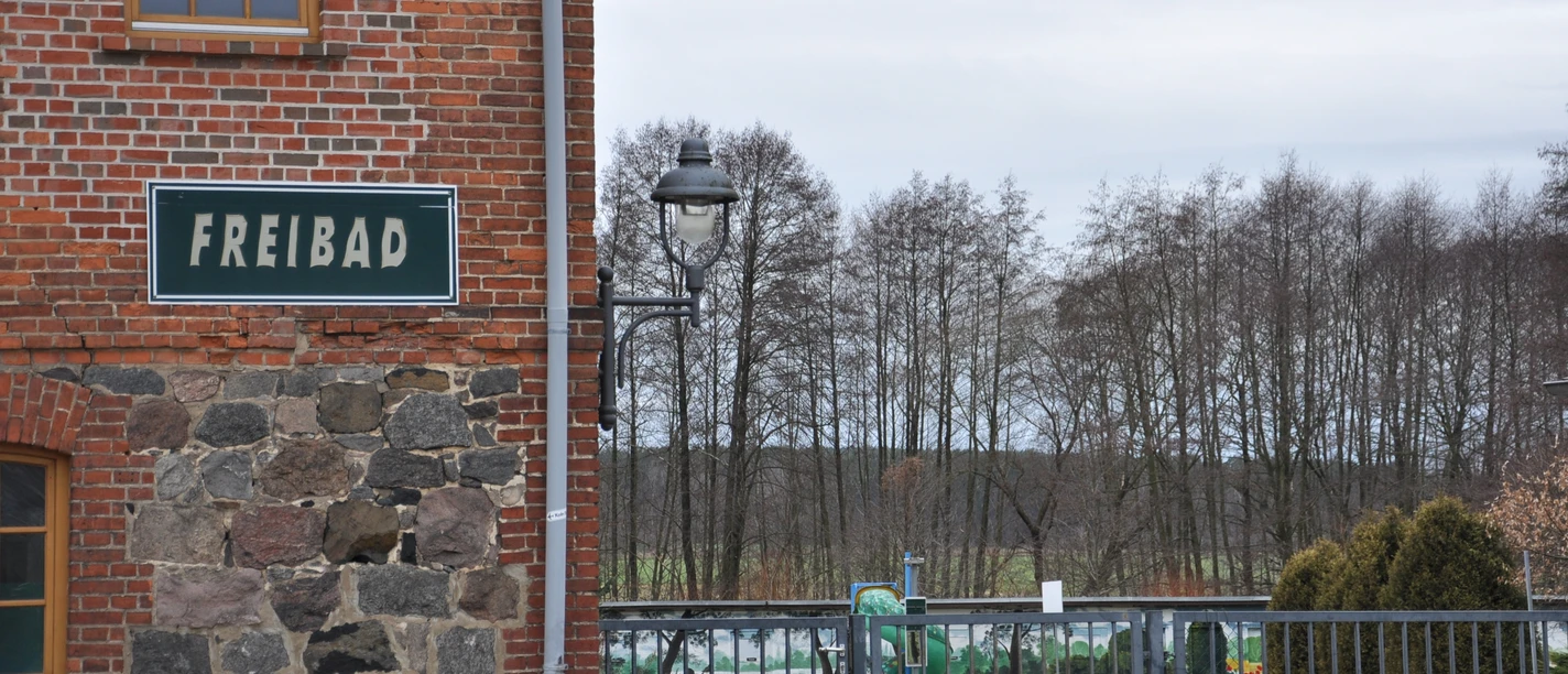 Das Freibad im Winter