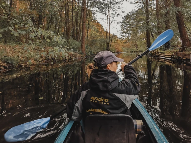 Kajaktour auf der Löcknitz