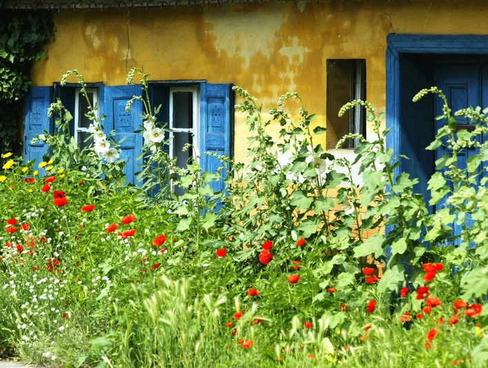 Das Haus der Handweberei in Geltow