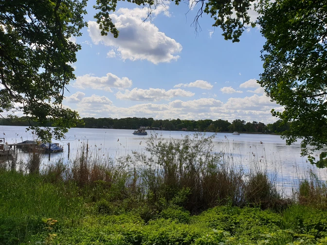 Blick auf den Petzinsee