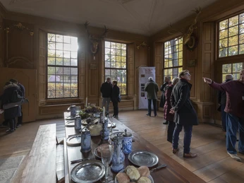 Innenansicht Jagdschloss Stern
