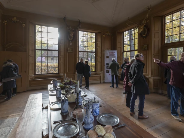 Innenansicht Jagdschloss Stern