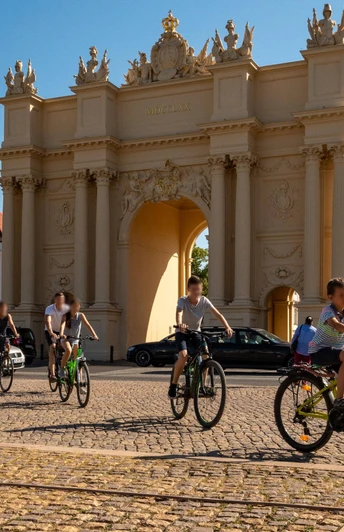 Mit dem Fahrrad durch Potsdams Innenstadt
