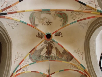 Deckengewölbe im Mönchenkloster Jüterbog