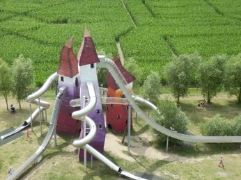 Irrlandia Rutschen von oben