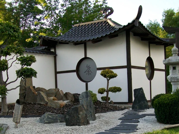 Japanisches Teehaus