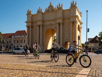 Mit dem Fahrrad durch Potsdams Innenstadt