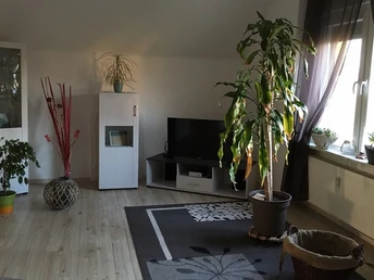 Gemütlich eingerichtete Wohnzimmer