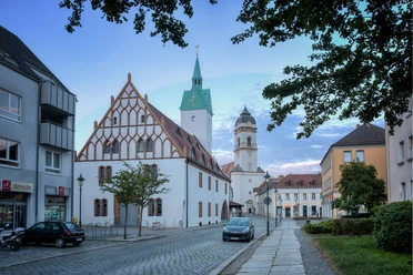Rathaus und Dom Fürstenwalde