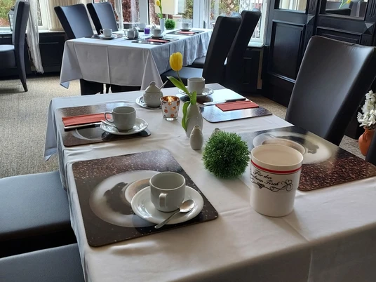 Frühstücksraum Hotel garni Fürstenberg