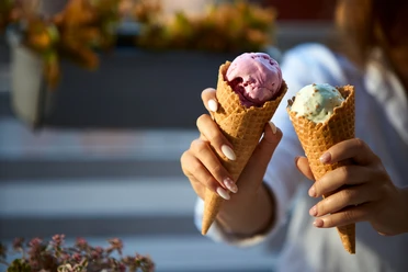 Eiswaffeln