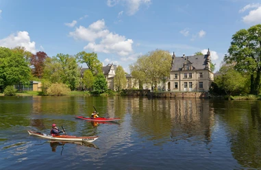 Jagdschloss Glienicke an der Glienicker Lake