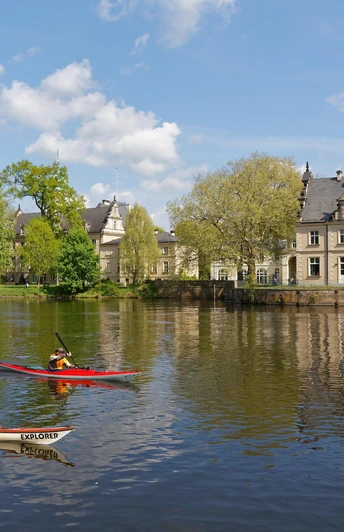 Jagdschloss Glienicke an der Glienicker Lake