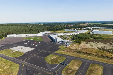 Flugplatz Schönhagen Luftbild