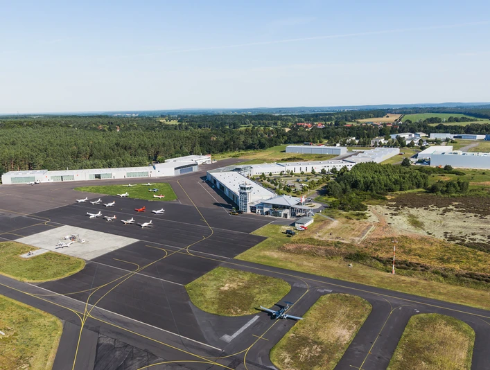 Flugplatz Schönhagen Luftbild
