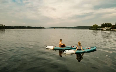 Stand Up Paddling auf der Havel