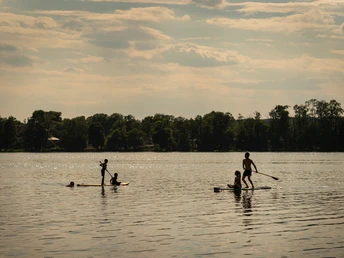 SUP auf dem Scharmützelsee
