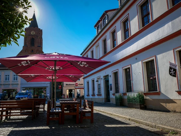 Außenbereich Genuss Werk Statt