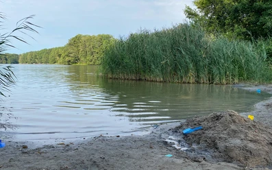 Badestelle am Siethener See