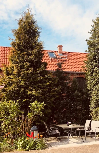 Hofansicht Ferienwohnung Steckelsdorf