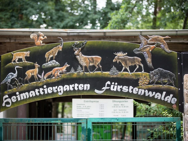 Eingang Heimattiergarten Fürstenwalde