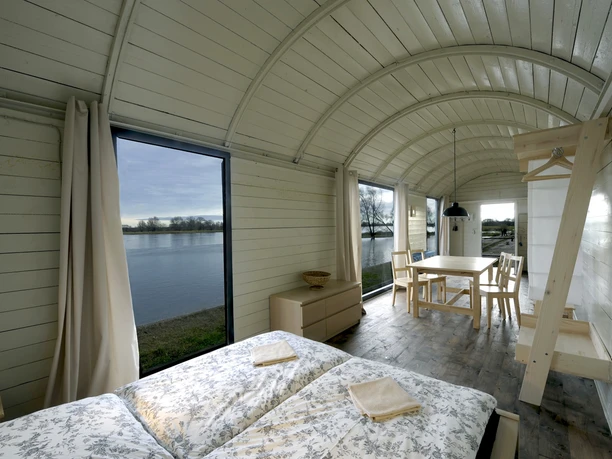 Übernachten im Bahnwaggon