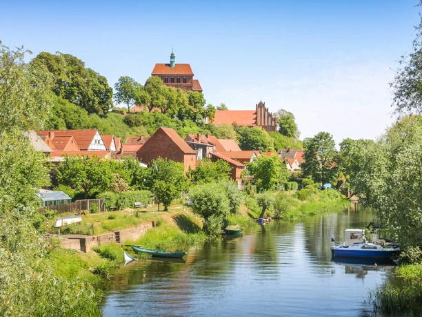 Blick von der Steintorbrücke zum Dom