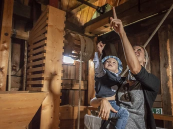 Besichtigung der Bockwindmühle