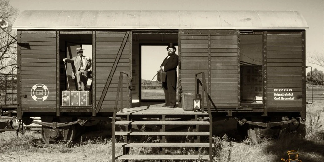 Theater im Bahnwaggon