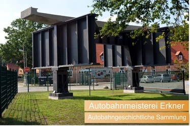 Autobahngeschichtliche Sammlung in der Autobahnmeisterei Erkner - Denkmal der Rüdersdorfer Brücken