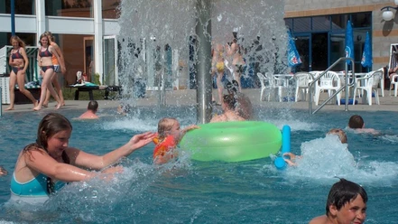 Das Freizeitbecken vom Inselbad Eisenhüttenstadt