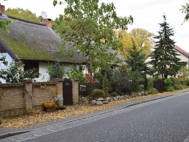 Dorfstraße in Ferch am Schwielowsee