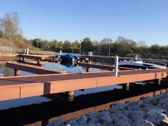 Morgenstimmung am Stadthafen Teltow