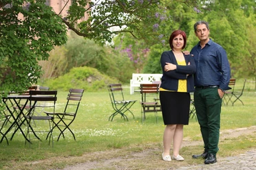 Cham.Café im Garten des Museenhofes